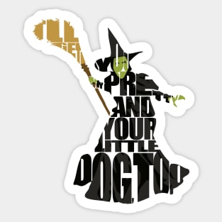 The Wicked Witch of the West Sticker